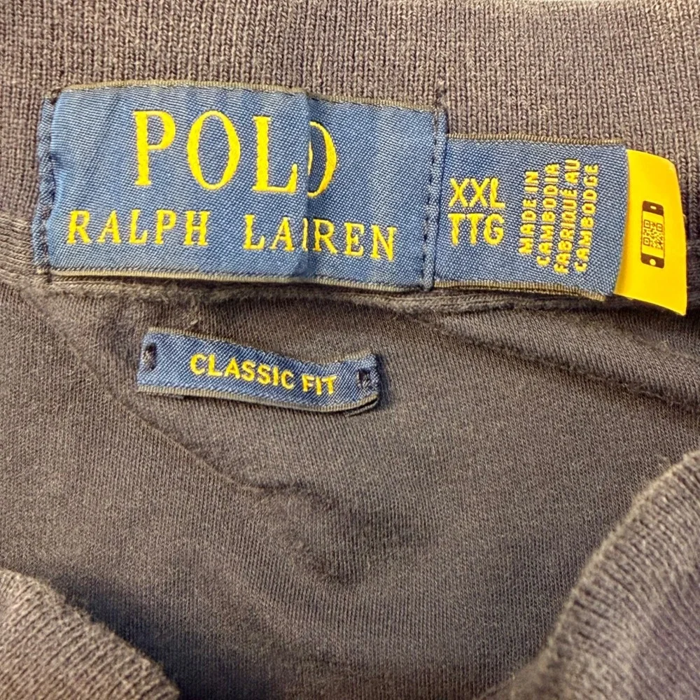 Polo Ralph Lauren Polo Shirt‎ Mens XXL Navy Classic Fit Short Sleeve Golf Pony